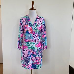 Lilly Pulitzer wrap romper